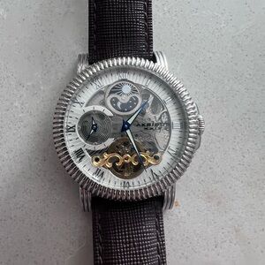 Akribos XXIV Silver Watch automatic